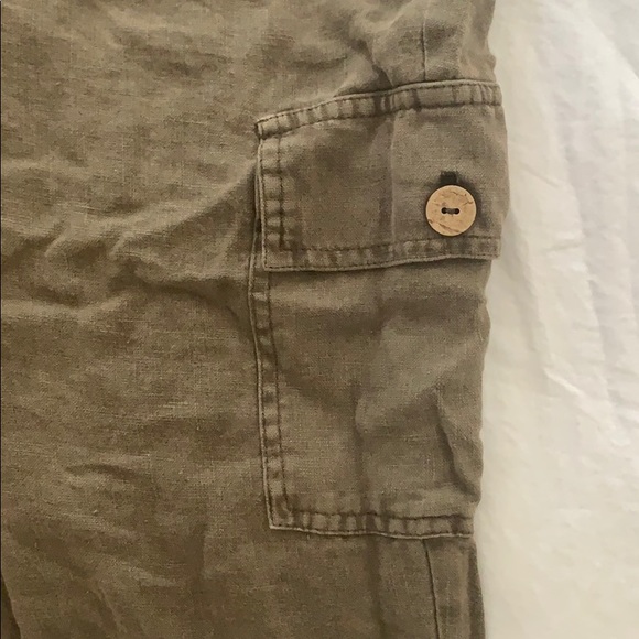 Nicole Miller 100% Linen Jumpsuit - Picture 7 of 7